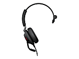 Jabra Evolve2 40 MS Mono - Headset - on-ear - convertible - wired - USB-A - noise isolating - Certified for Microsoft Teams 1 thumbnail image