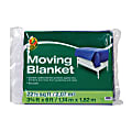 Duck® Moving Blanket, 3 3/4' x 6', Blue