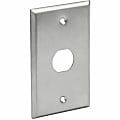 Eaton Tripp Lite Series RJ45 Bulkhead Wall Plate 1 Cutout Industrial Metal Single Gang TAA - Faceplate - N206FP01IND 1 thumbnail image