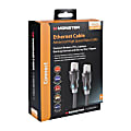 Monster Essentials Advanced High-Speed Ethernet Cable, 12', Black 1 thumbnail image