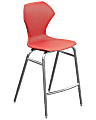 Marco Group™ Apex™ Apex Series Adjustable Stool, Red/Chrome