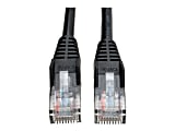 Eaton Tripp Lite Series Cat5e 350 MHz Snagless Molded (UTP) Ethernet Cable (RJ45 M/M), PoE - Black, 100 ft. (30.5 m) - Patch cable - RJ-45 (M) to RJ-45 (M) - 100 ft - UTP - CAT 5e - molded, snagless, stranded - black