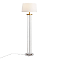 LumiSource Rope Contemporary Floor Lamp, 62"H, White/Natural 1 thumbnail image