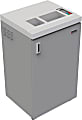 Dahle 727 CS 13-Sheet Cross-Cut PowerTec High-Security Media Shredder, Gray