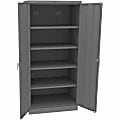 Tennsco Deluxe Unassembled Cabinet, 36"W x 24"D x 78"H, 5 Shelves, 200 lb Load Capacity, 2470MGY 1 thumbnail image