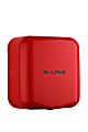 Alpine Industries Hemlock Commercial Automatic High-Speed Electric Hand Dryer With Wall Guard, Red 1 thumbnail image
