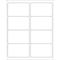 Tape Logic® Inkjet/Laser Labels, LL125, Rectangle, 4" x 2 1/2", White, Case Of 800