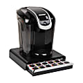Mind Reader Coffee Pod Storage Drawer Countertop Organizer, 2-3/4"H x 12-3/4"W x 13-1/4"D, Black 1 thumbnail image