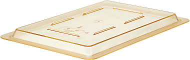 Cambro Camwear Food Box Flat Covers, 12" x 18", Safety Yellow, Set Of 6 Covers 1 thumbnail image
