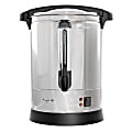 MegaChef 100-Cup Stainless Steel Urn-Style Coffee Maker, Silver 1 thumbnail image