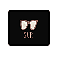 OTM Essentials Mouse Pad, Sup Dude, 10" x 9.13", Black, PV1BM-ART-15 1 thumbnail image