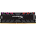 Kingston HyperX Predator 32GB DDR4 SDRAM Memory Module - 32 GB (4 x 8GB) - DDR4-3200/PC4-25600 DDR4 SDRAM - 3200 MHz - CL16 - 1.35 V - Non-ECC - Unbuffered - 288-pin - DIMM - Lifetime Warranty