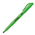 Sharpie® Accent® Pocket Highlighters, Fluorescent Green, Pack Of 12