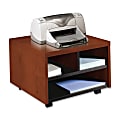 HON® Mobile Printer/Fax Cart, 19 7/8"H x 20"W x 14 1/8"D, Henna Cherry