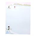 Gartner™ Studios Holiday Stationery Sheets, Snowmen Scenic, 8 1/2" x 11", Pack Of 80 Sheets 1 thumbnail image