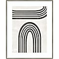 Amanti Art Modern Arc III by June Erica Vess Wood Framed Wall Art Print, 24”W x 30”H, White 1 thumbnail image
