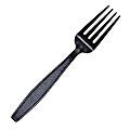 Karat Disposable Plastic Forks, Black, Pack Of 1,000 Forks