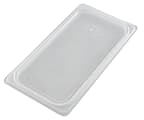 Cambro Translucent GN 1/3 Seal Covers For Food Pans, 3/4"H x 12-5/8"W x 12-5/8"D, Pack Of 6 Covers