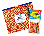 Barker Creek Folder/Pocket Set, 9" x 12", Giraffe, Set of 42