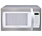 Farberware Professional 1.3 Cu. Ft. 1100-Watt Microwave Oven, White/Platinum 1 thumbnail image