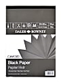 Daler-Rowney Canford Black Pad, 8" x 11", Black, 30 Sheets Per Pad
