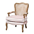 Baxton Studio 9493 Armchair, Light Pink