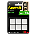 Scotch® Sticky Back Hook & Loop Fastener Tape, White, 7/8" x 7/8", Pack Of 24 1 thumbnail image