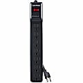 CyberPower CSB7012 Essential 7 - Outlet Surge with 1500 J - Clamping Voltage 800V, 12 ft, NEMA 5-15P, EMI/RFI Filtration, Black, Lifetime Warranty 1 thumbnail image