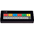 Logic Controls KB1700B-BK-RJRJ POS Keypad - 17 Keys - RJ-11 - Black