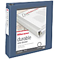 Office Depot® 3-Ring Durable View Binder, 2" Round Ring, Serene Blue 1 thumbnail image