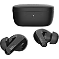 Belkin SOUNDFORM Flow Noise Cancelling Earbuds - Mono, Stereo - Wireless - Bluetooth - 32.8 ft - Earbud - Binaural - In-ear - Noise Canceling - Black