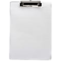 JAM Paper® Plastic Clipboard with Metal Clip, 9" x 13", Clear 1 thumbnail image