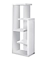 Monarch Specialties 5-Shelf Open-Concept Bookcase, White 1 thumbnail image