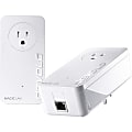 devolo Magic 2 LAN Powerline Network Adapter - 2 - 1 x Network (RJ-45) - 2000 Mbit/s Powerline - 1600 ft Distance Supported - Gigabit Ethernet - Yes 1 thumbnail image
