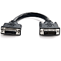 StarTech.com 6in DVI-I Dual Link Digital Analog Port Saver Extension Cable M/F - Extend a DVI-I port by 6in, to prevent unnecessary strain on the port - 6in DVI Male to Female Cable - 6in DVI-I Extension Cable - 6 inch DVI Dual Link Extension Cable 1 thumbnail image