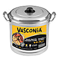 VASCONIA® Aluminum Steamer With Lid, Aluminum Lid, 16 Qt, Silver 1 thumbnail image
