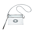 Custom Game Day Clear Wristlet Pouch, 6" x 8-1/2"
