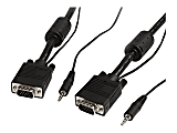 StarTech.com 30 ft Coax High Resolution Monitor VGA Cable with Audio - VGA cable - HD-15 (VGA), min - MXTHQMM30A 1 thumbnail image