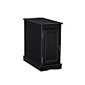 Powell Girotti Accent Table With Storage, 23-1/2"H x 12"W x 24"D, Black 1 thumbnail image