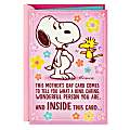 Hallmark Peanuts Mother's Day Card with Mini Cards (Tiny, Heartfelt Hug) 1 thumbnail image