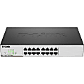 D-Link DGS-1100-16 Ethernet Switch - 16 Ports - Manageable - Gigabit Ethernet - 10/100/1000Base-T - 2 Layer Supported - Twisted Pair - Rack-mountable, Desktop - Lifetime Limited Warranty 1 thumbnail image