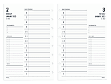 TUL® Discbound Daily Refill Pages, Junior Size, January To December 2023