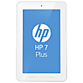 HP 7 Plus Tablet, 7" Screen, 1GB Memory, 8GB Storage, Android 4.2 Jelly Bean, Silver 1 thumbnail image