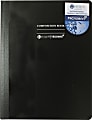 U Style Antimicrobial 1 Subject Notebook With Microban Antimicrobial Protection, 7.5" x 9.75", Wide Ruled, 100 Sheets (200 Pages), Black 1 thumbnail image