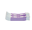 Currency Straps, Violet, $2,000, Pack Of 1,000