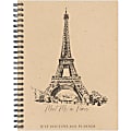 2024-2025 Willow Creek Press Weekly/Monthly Planner, 8-1/2" x 11", Paris, July To June, 47583
