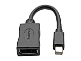 Tripp Lite Mini DisplayPort to DisplayPort Adapter Converter 4K @ 60Hz mDP to DP 6in 1 thumbnail image