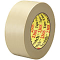 3M™ 2308 Masking Tape, 3" Core, 2" x 180', Natural, Pack Of 12 1 thumbnail image