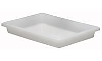 Cambro Poly Food Boxes, 3-1/2"H x 18"W x 26"D, White, Pack Of 6 Boxes 1 thumbnail image