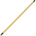 Genuine Joe 60" Extension Handle - 60" Length - 1" Diameter - Yellow - Fiberglass, Nylon - 1 Each